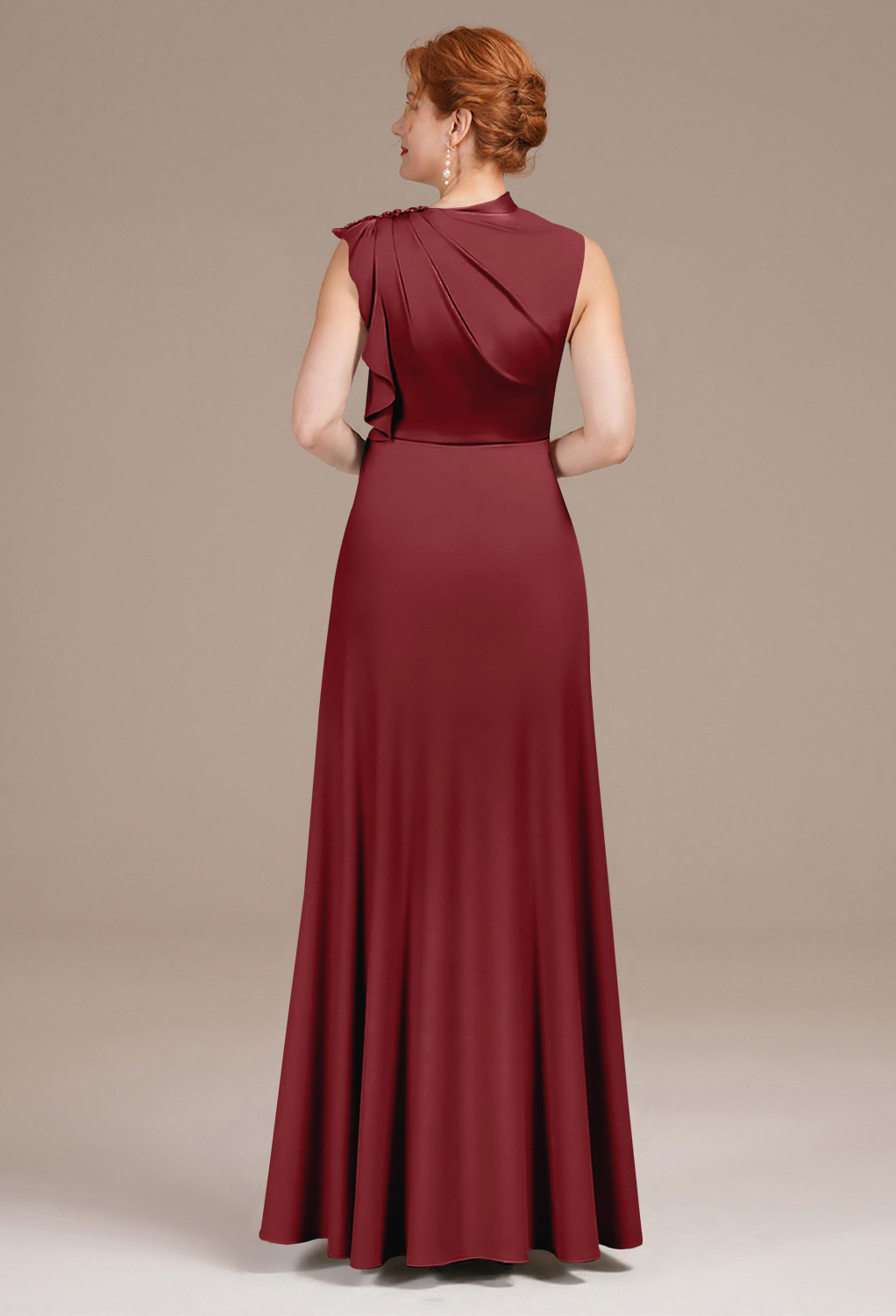 AW Aston Burgundy  Mother of the Bride Dresses